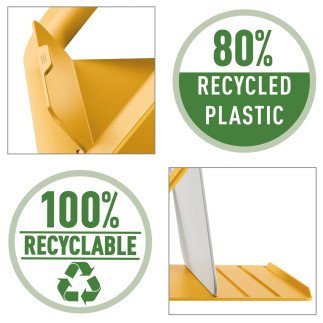 Support pour ordinateur portable réglable Leitz Ergo Cosy, 80% de plastique recyclé