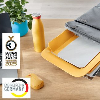 Support pour ordinateur portable réglable Leitz Ergo Cosy, 80% de plastique recyclé