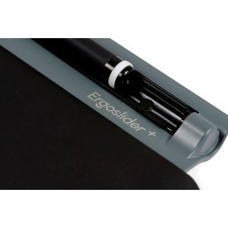 Souris à position centrale avec barre à roulettes pour curseur ErgoSlider+