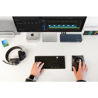 Clavier compact sans fil multi-appareils